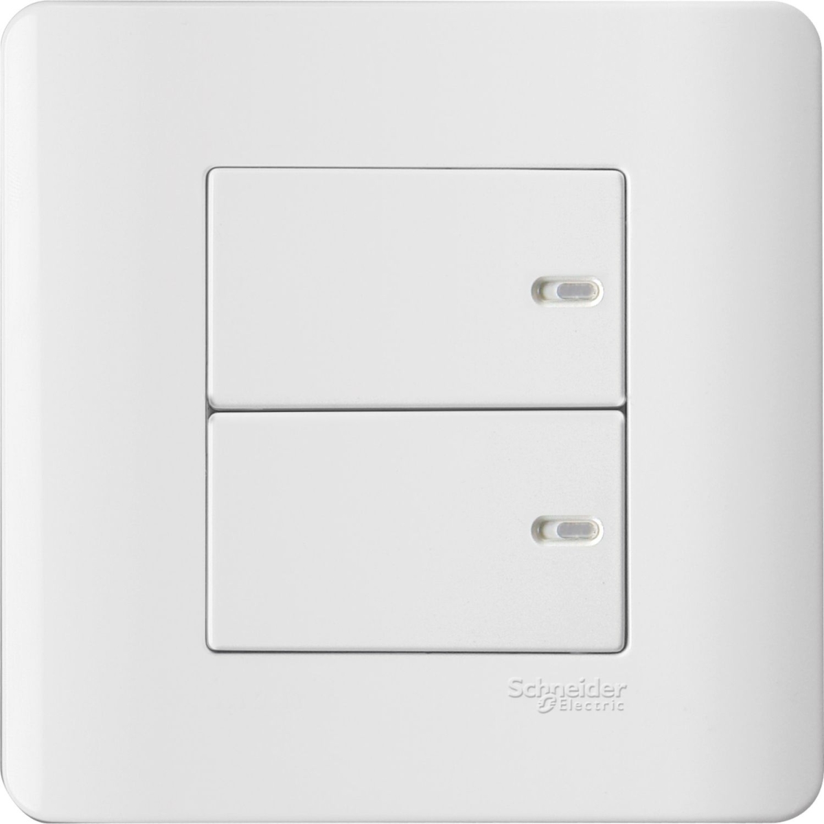 Schneider Electric 施耐德電氣 E8432/2 WE ZENcelo 16AX 兩位雙控平觸開關掣 